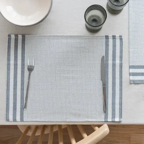 Set de 2 Individuales Rayas