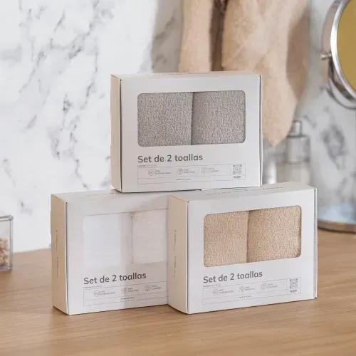 Set de 2 Toallas de Visita