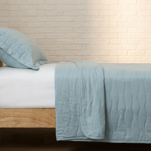 Cubrecama Twin Reversible Extra Suave Nueva Onda