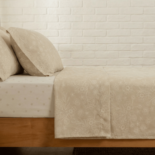 Juego de Sábanas Extra Queen Extra Suave Truth Flower