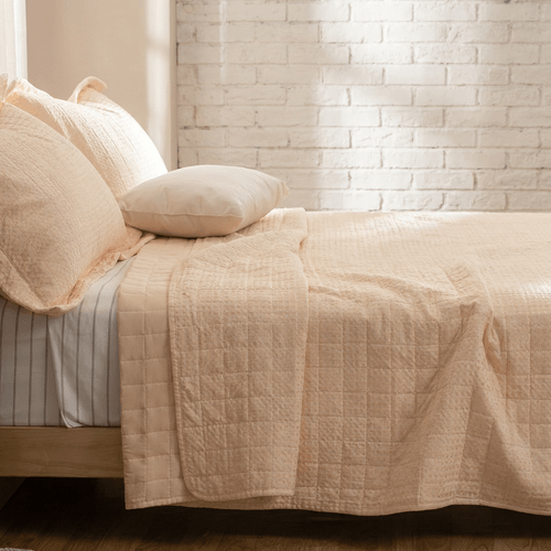 Cubrecama Queen Reversible New Waffle Liso