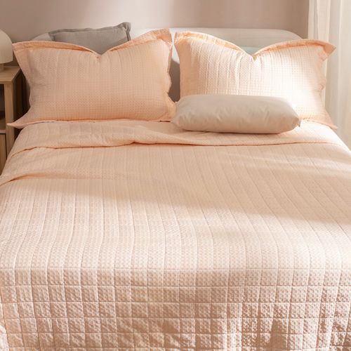 Cubrecama Queen Reversible New Waffle Liso