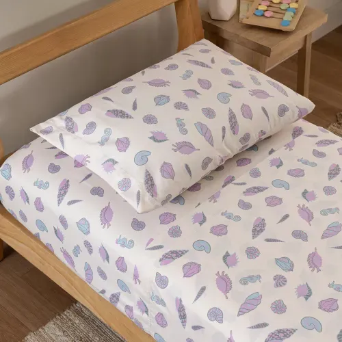 Juego de Sábanas 1 Plaza Moluscos