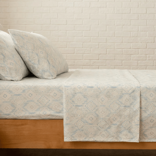 Juego de Sábanas Queen Practical Rombos