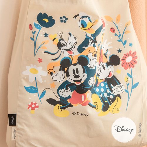 Bolsa de Compras Flowers Mickey y Amigos