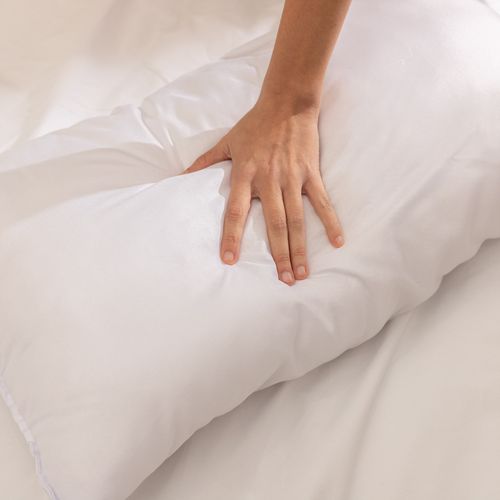 Almohada 1 Plaza Compacta Efecto Duvet