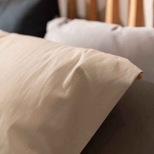 Funda de Almohada Queen Línea Egipcia Lisa