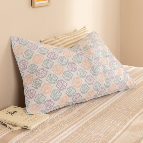 Funda de Almohada Queen Size Trama Daily