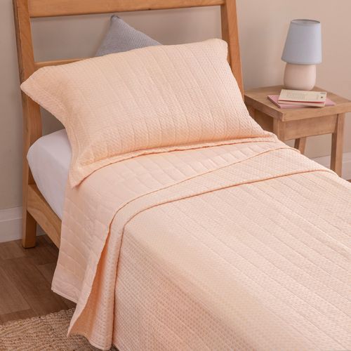 Cubrecama Twin Reversible New Waffle