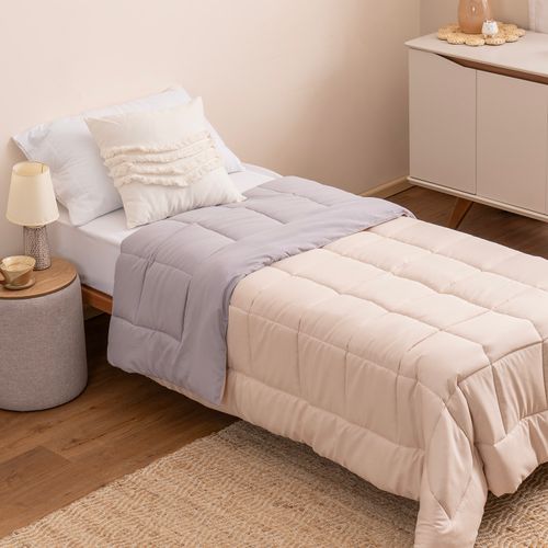 Acolchado Twin Reversible Liso