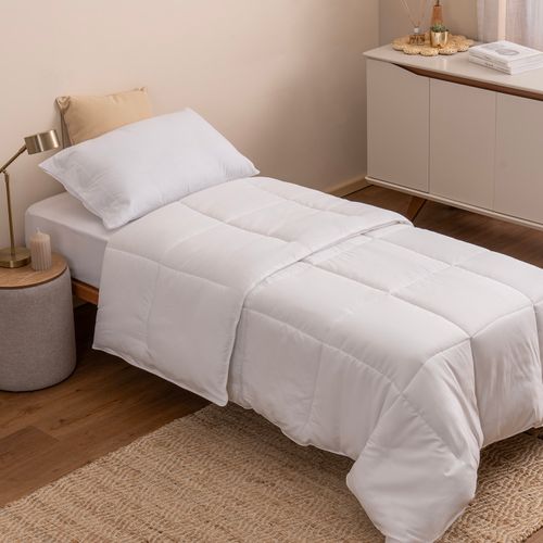Plumón Sintético Twin Reversible Liso