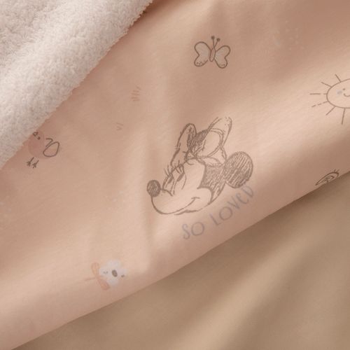 Bata de Toalla de Bebé con Capucha Disney Minnie