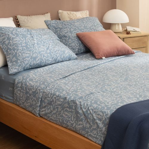 Juego de Sábanas Queen Extra Suave Ornamental