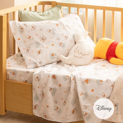Juego de Sábanas Cuna Algodón Blend Disney Winnie Pooh