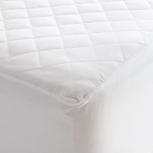 Cubrecolchón Queen Matelaseado Ajustable Liso