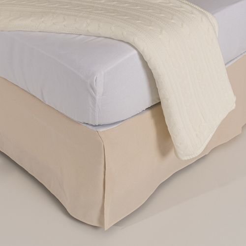 Cubresommier con Tablas Extra Queen de Algodón Panamá Liso