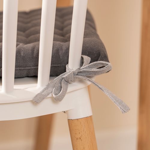 Almohadón para Silla de Algodón Liso