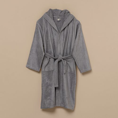 Bata de Baño Línea Velour con Capucha