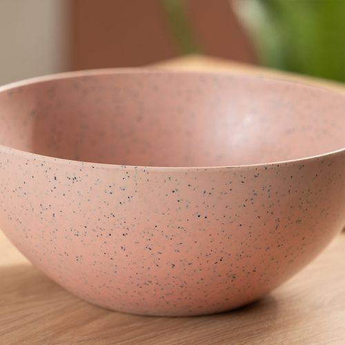 Bowl de Melamina y Bambú con Tapa Grande