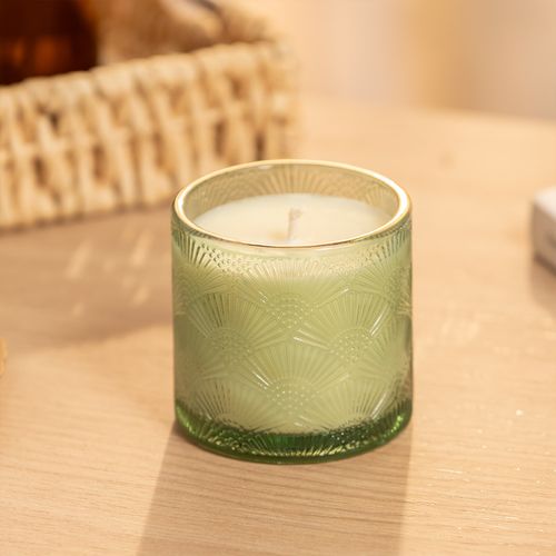 Vela Aromática Vidrio Sándalo