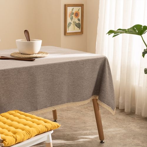 Mantel Antimanchas Rectangular Chico Puntilla