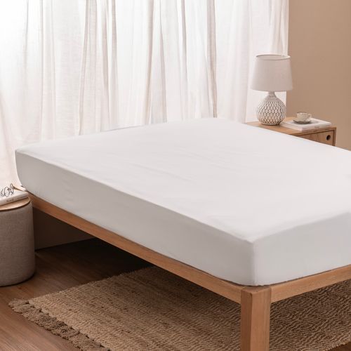 Sábana Ajustable King Algodón Línea Egipcia 210 Hilos