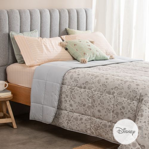 Acolchado Disney Queen Reversible Mickey Figuras