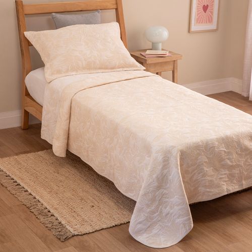 Cubrecama Twin Jacquard Selva