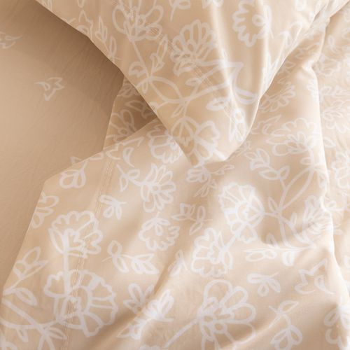 Juego de Sábanas King Size  Extra Suave Flor Pureza
