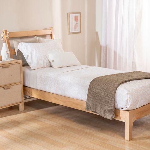 Juego de Sábanas Twin Extra Suave Flor Pureza