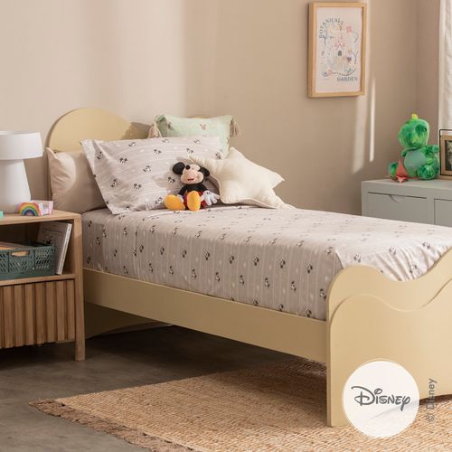 Juego de Sábanas 1 Plaza Disney Mickey Rayas