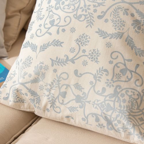 Funda de Almohadón Decorativo Hojas entrelazadas