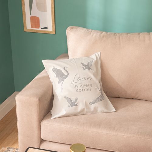 Funda de Almohadón Love Pájaros