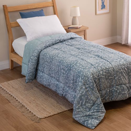 Acolchado Twin Reversible Bulgarito Libre