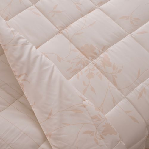Acolchado King Reversible Hojas Enredadas