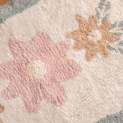 Alfombra de Baño Flores