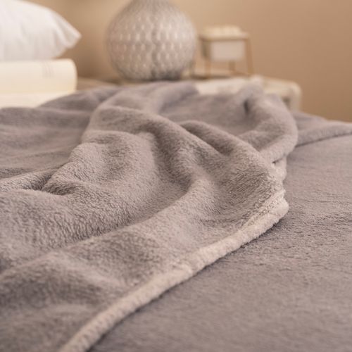 Frazada Twin Coral Fannel Fleece Lisa