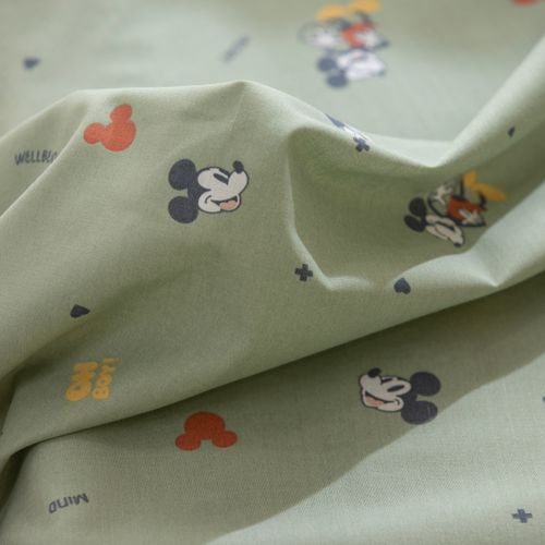 Juego de Sábanas Cuna Algodón Blend Disney Mickey Oh Boy!