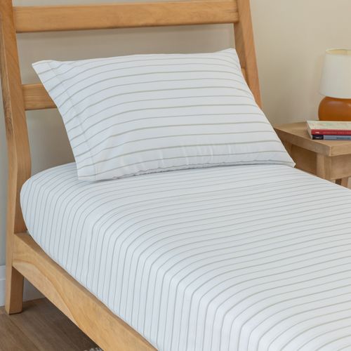 Juego de Sábanas Twin Extra Suave Lineas Nativas