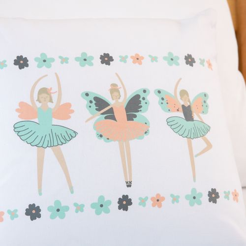 Almohadón Decorativo Infantil Hadas