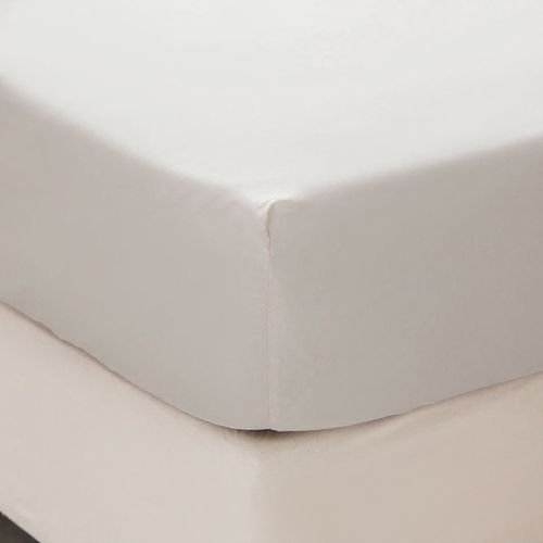 Sábana Ajustable Queen Algodón Blend Lisa