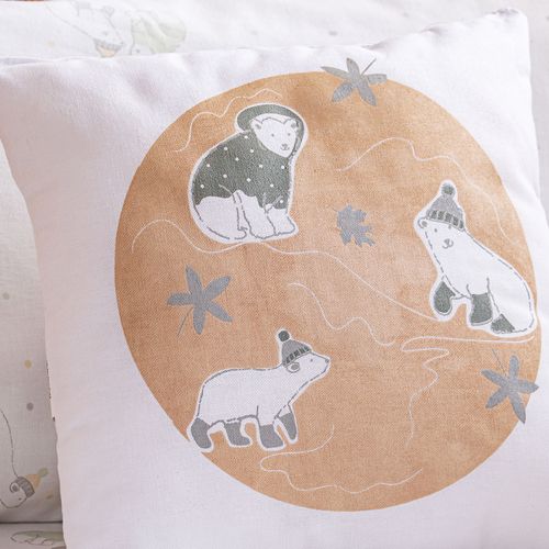 Almohadón Infantil Osos Polares