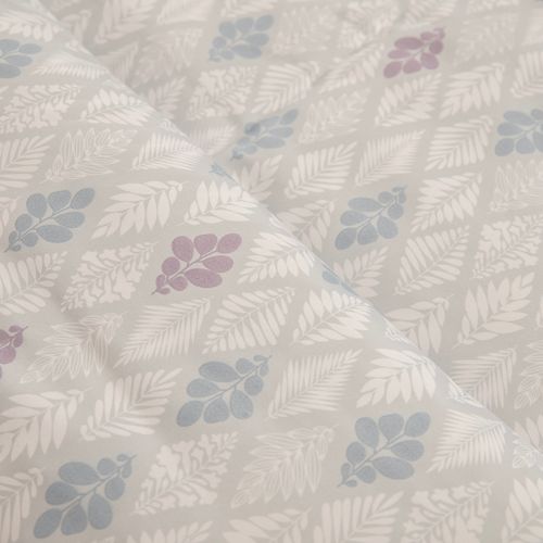 Acolchado King Reversible Flores en Rombos