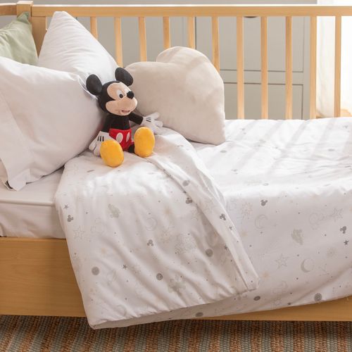 Acolchado Disney Cuna Funcional Mickey y Estrellitas