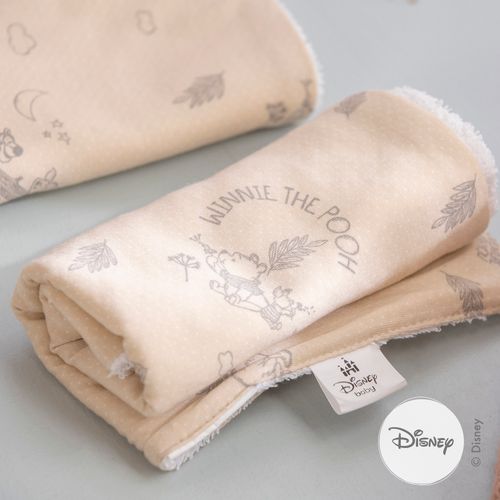 Set de 3 Toallitas de Bebé Disney Pooh Caritas