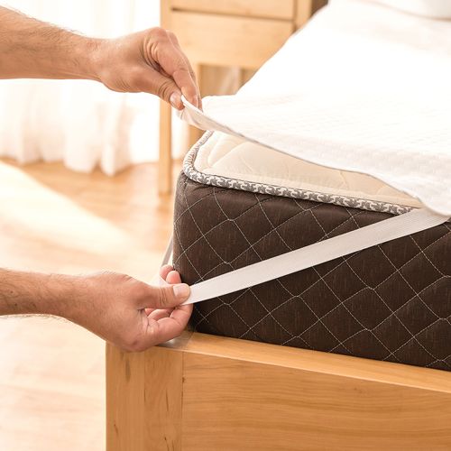 Cubrecolchón Queen Impermeable Liso