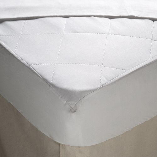Cubrecolchón Twin Ajustable Liso Matelaseado