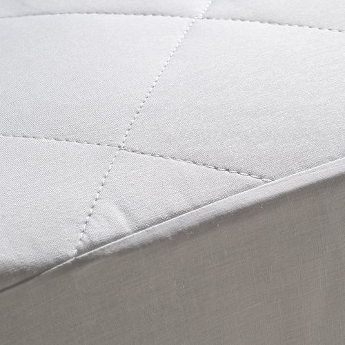 Cubrecolchón Twin Ajustable Liso Matelaseado