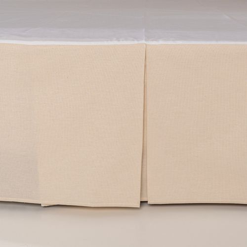 Cubresommier con Tablas Extra Queen de Algodón Panamá Liso