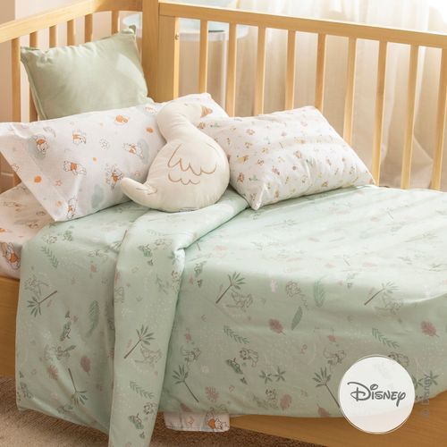 Acolchado Disney Cuna Desmontable Animalitos en la Selva